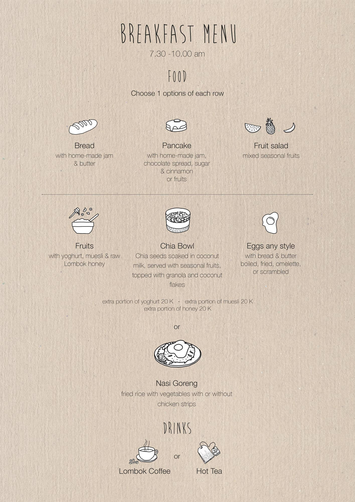 Breakfast-Menu-Gili-Asahan-Eco-Lodge-Nautilus-Restaurant