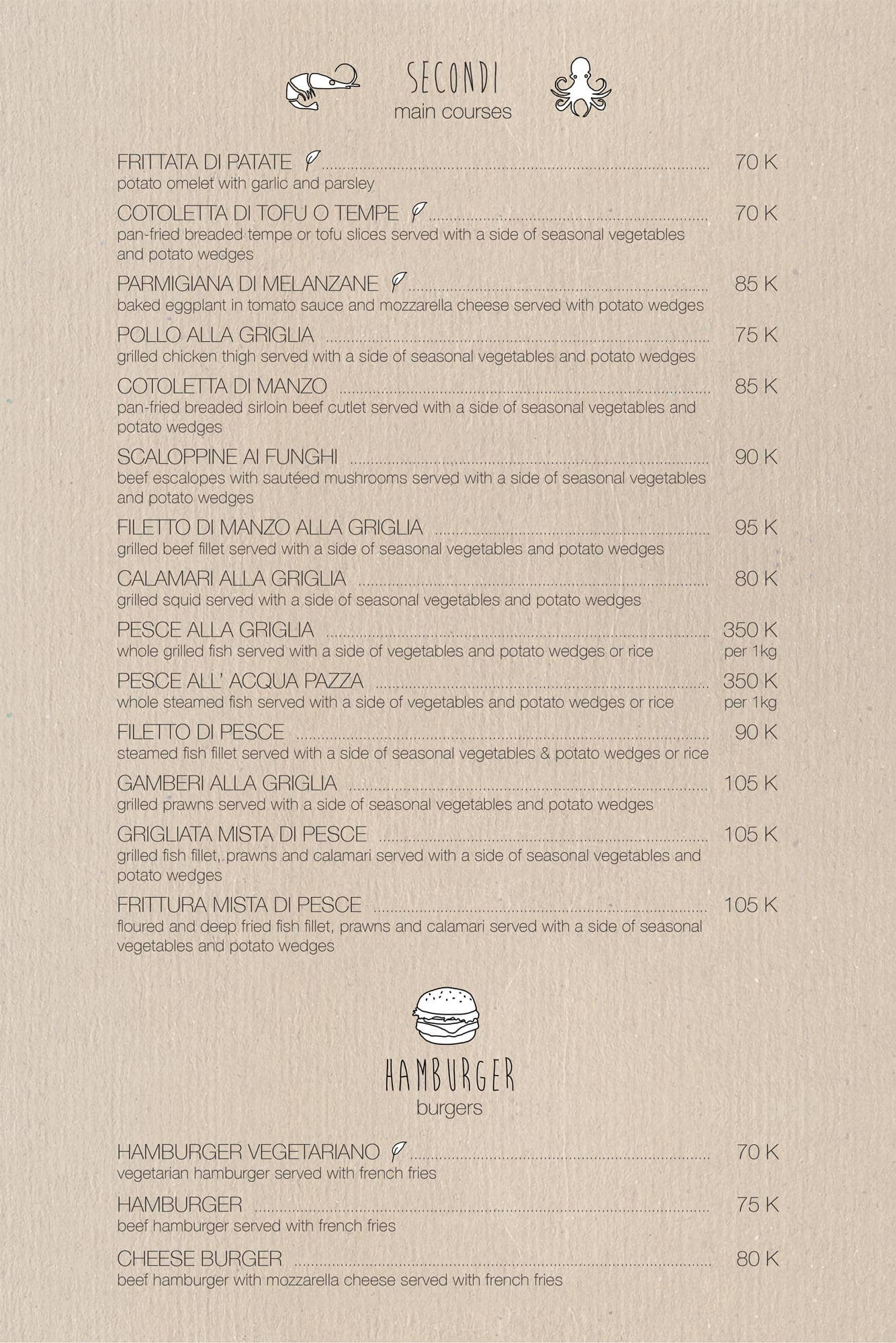 Gili Asahan Eco Lodge Nautilus Restaurant Menu4