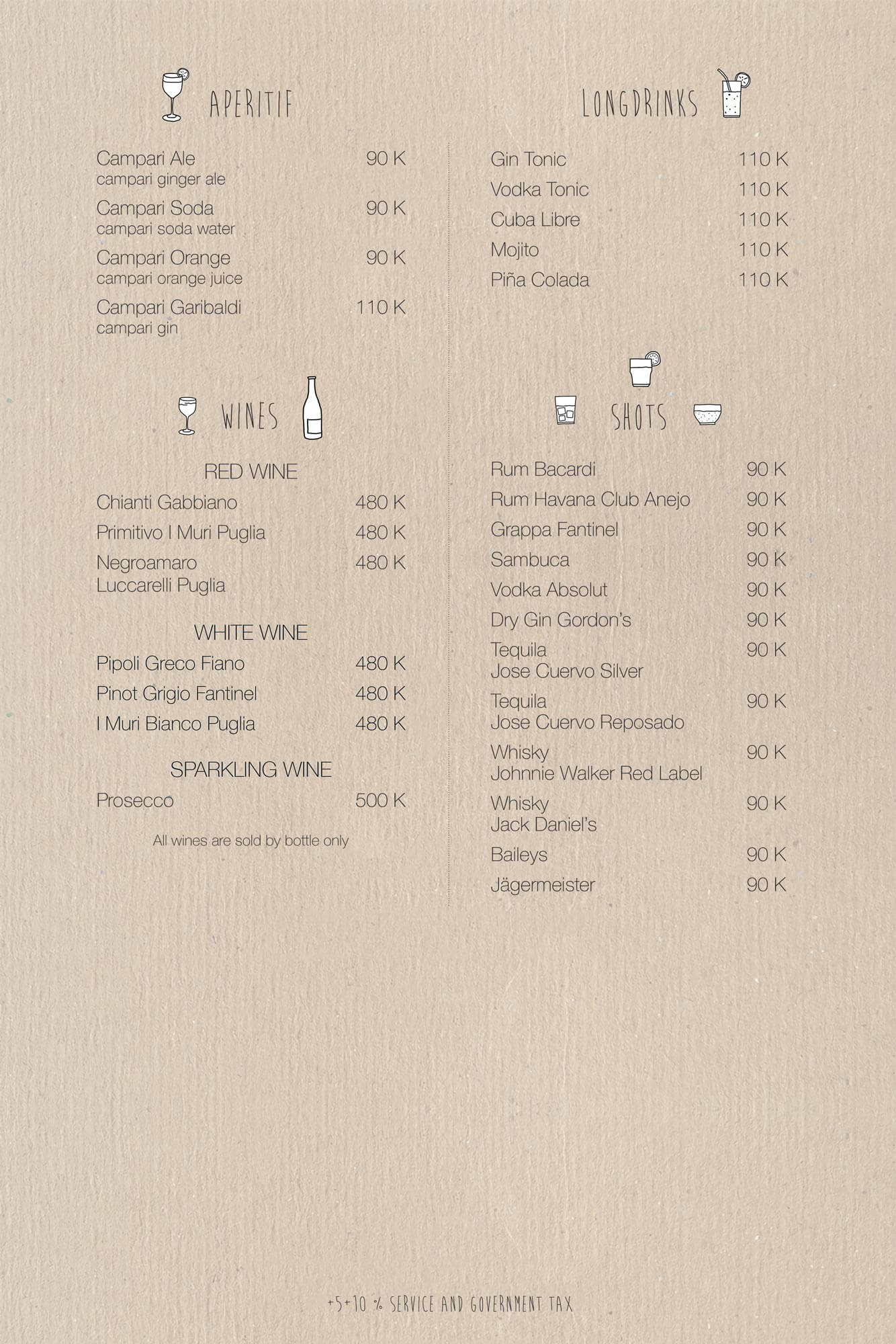 Gili Asahan Eco Lodge Nautilus Restaurant Menu9