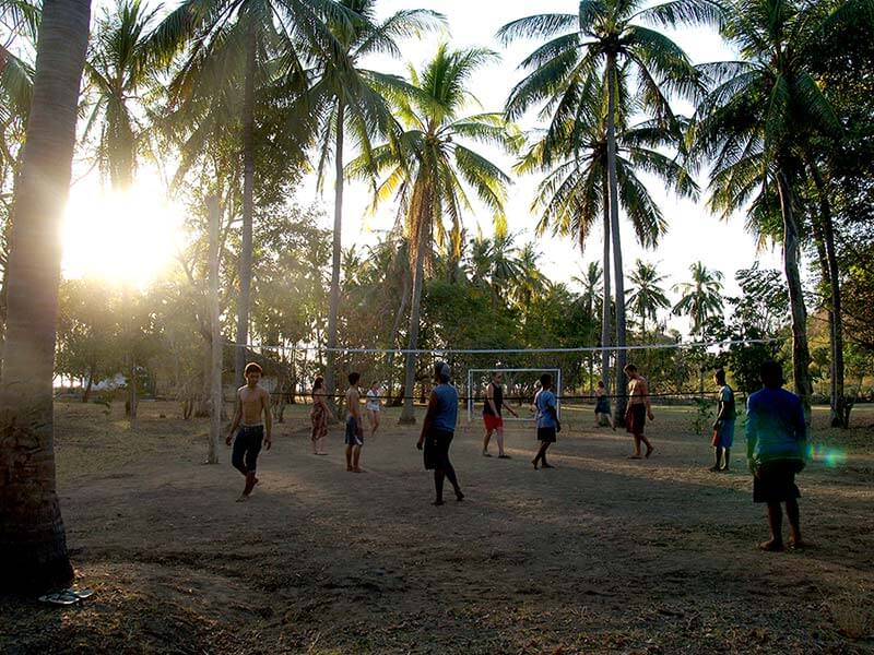 Activities Gili Asahan Volleyball Eco Lodge